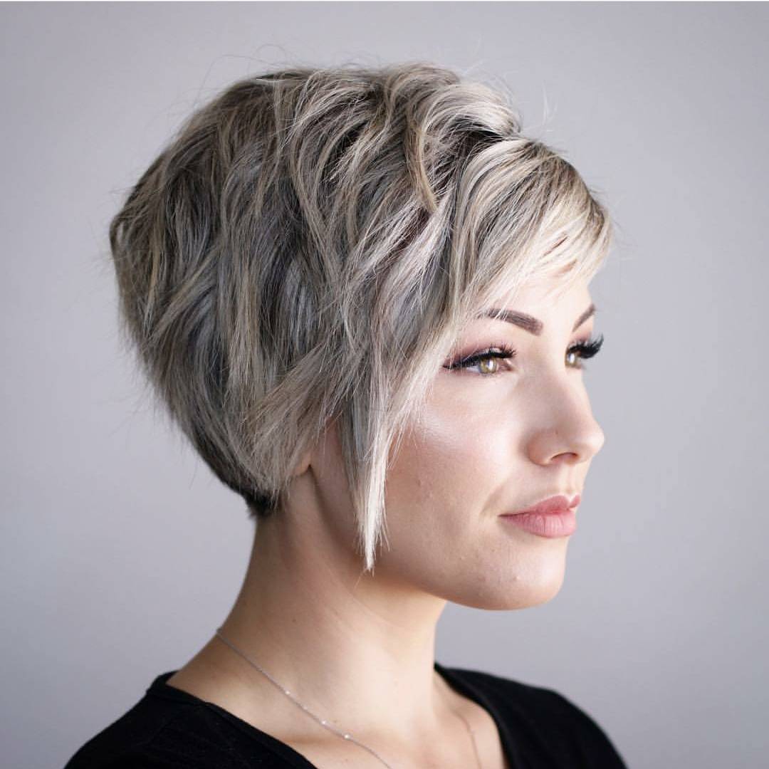 Women Short Haircut for Thick Hair, Short Hairstyle Trends