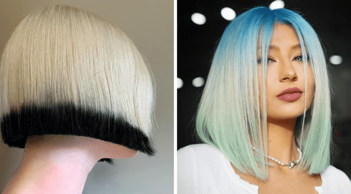 10 Cute Short Haircuts for Thick Hair in Groovy Blonde & Copper Colors
