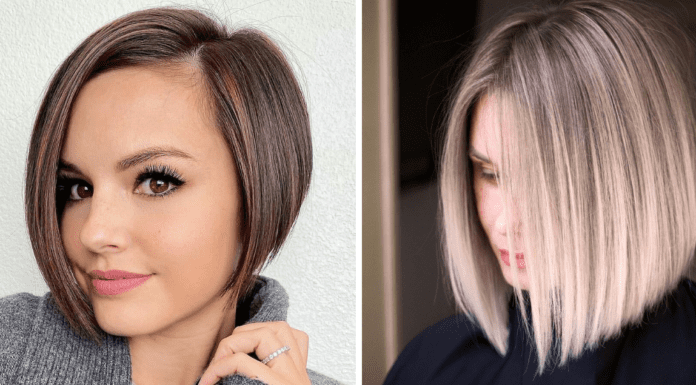 10 Short Bob Hairstyles with Cool Colors and New Patterns