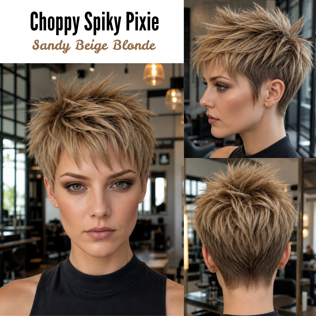 Sandy Beige Blonde Hair