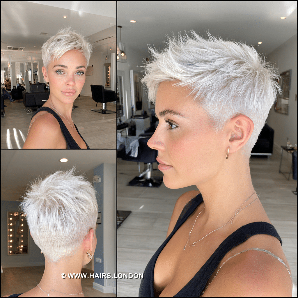 Frosted Pearl Blonde Hair