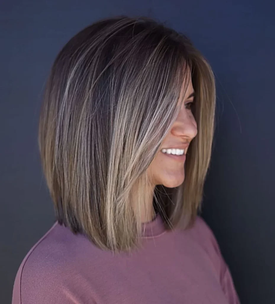 Straight Bronde Bob