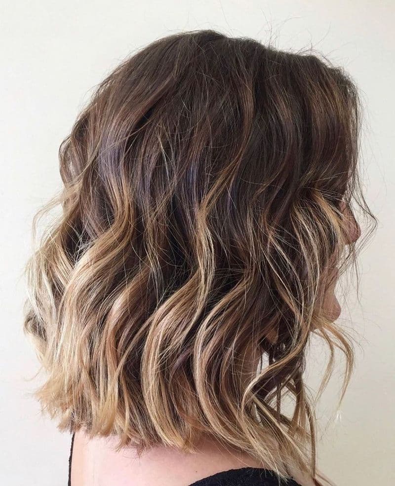 Bronde Balayage Lob