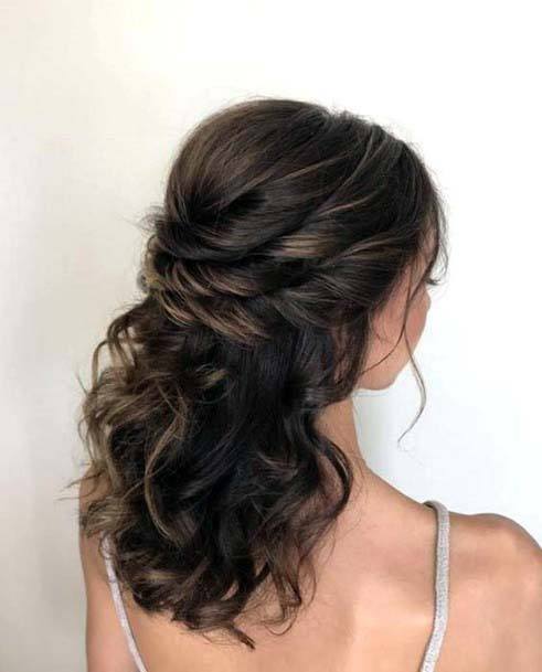 Classic Twisted Hairdo Hairstyle Women