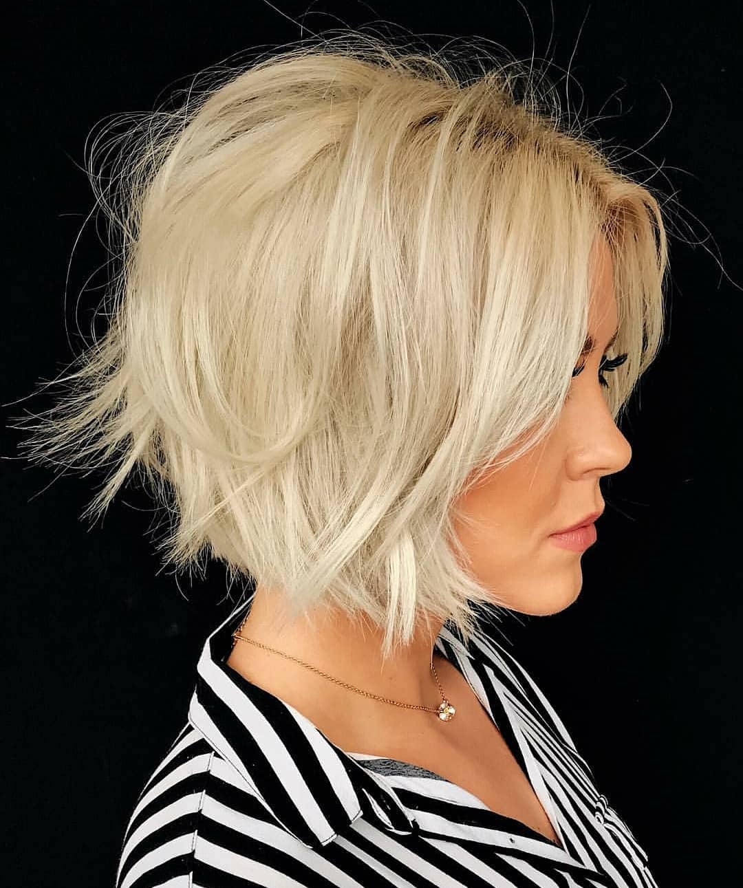 Cute Short Bob Haircut for female, New Haircut Ideas for Short Hair