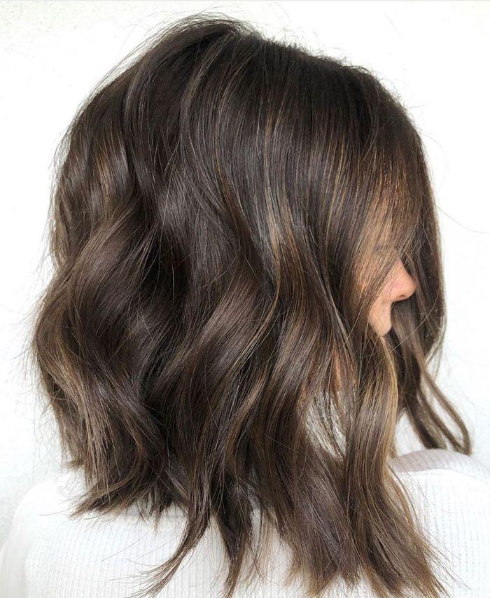 Dark Brown Textured Lob