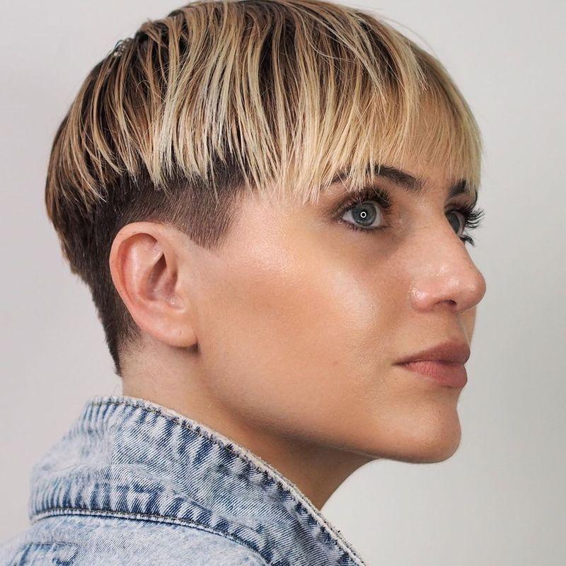 Edgy Bowl Cut