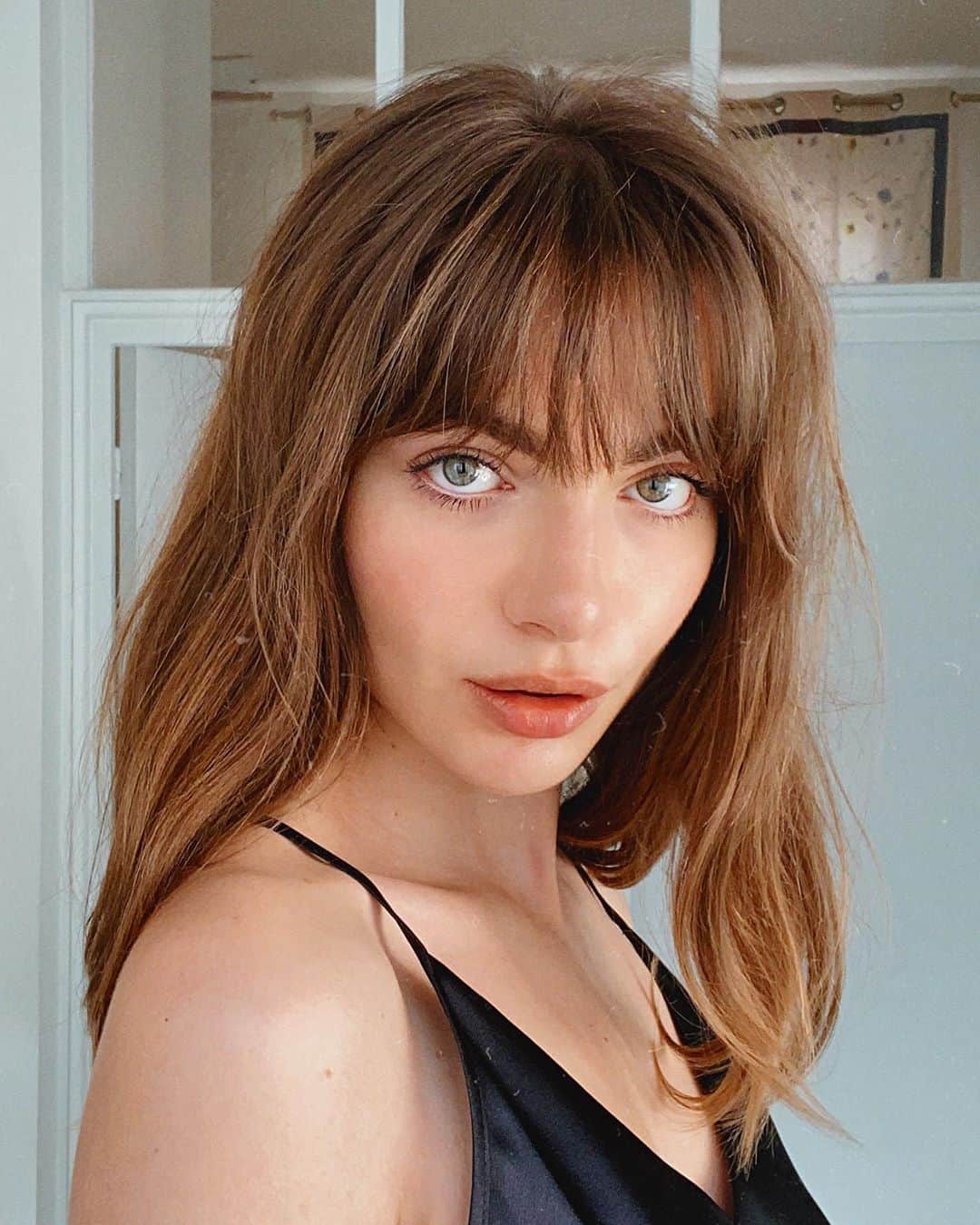 Eye-Skimming Bangs