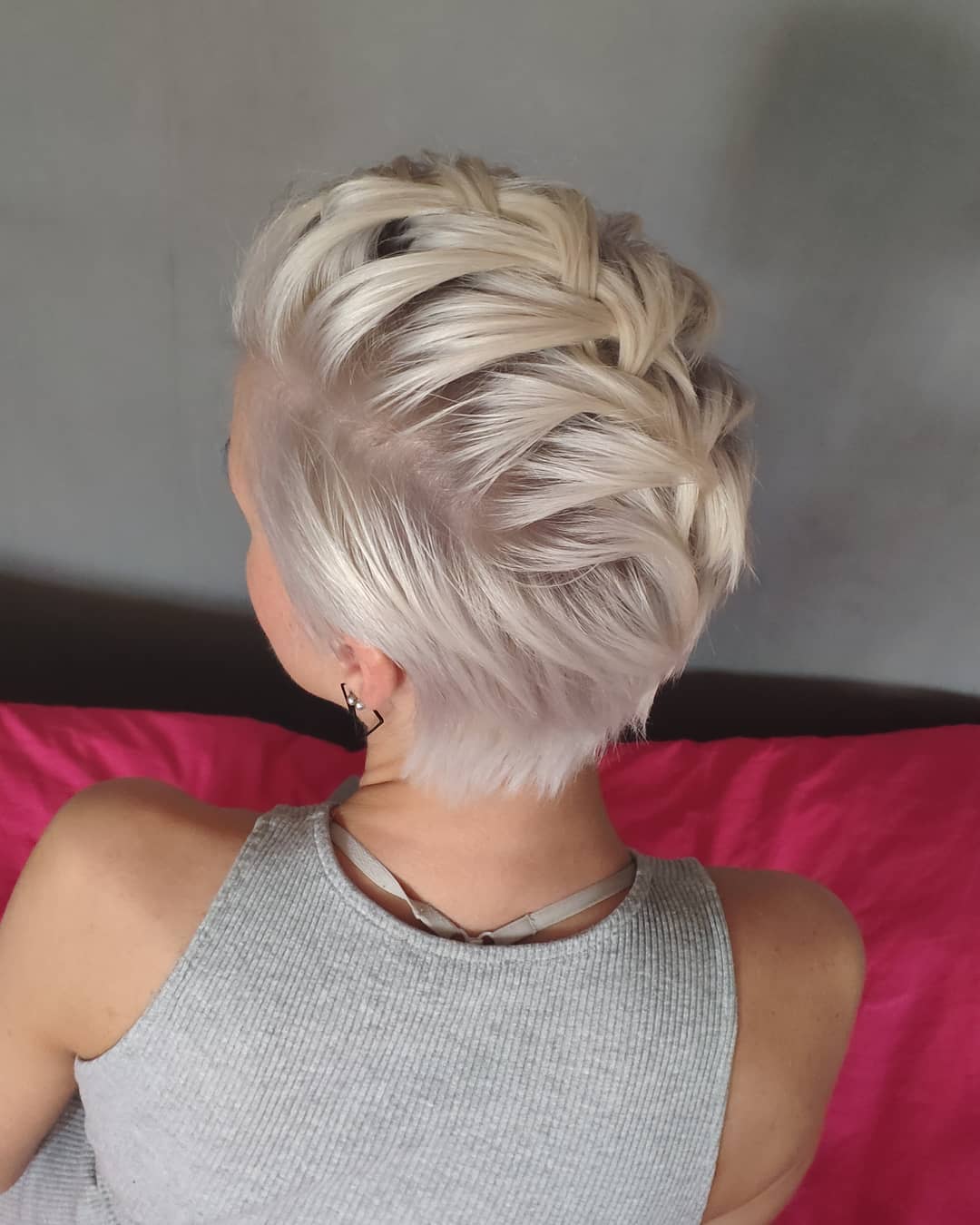 French Braided Pixie