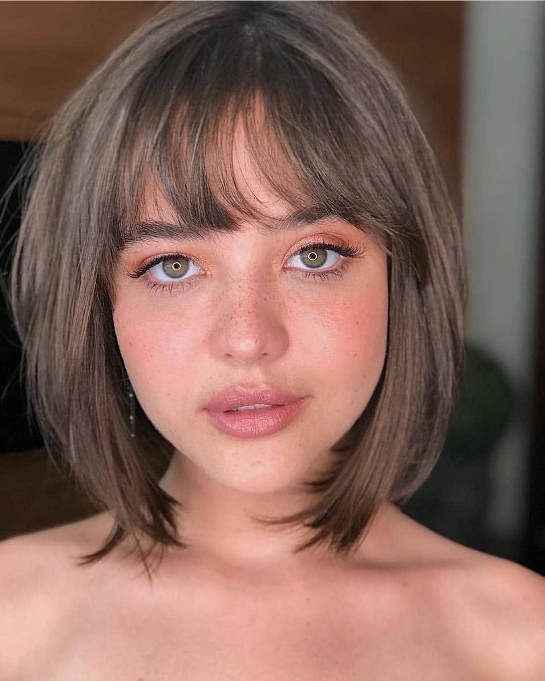 Inverted Bob With Bangs