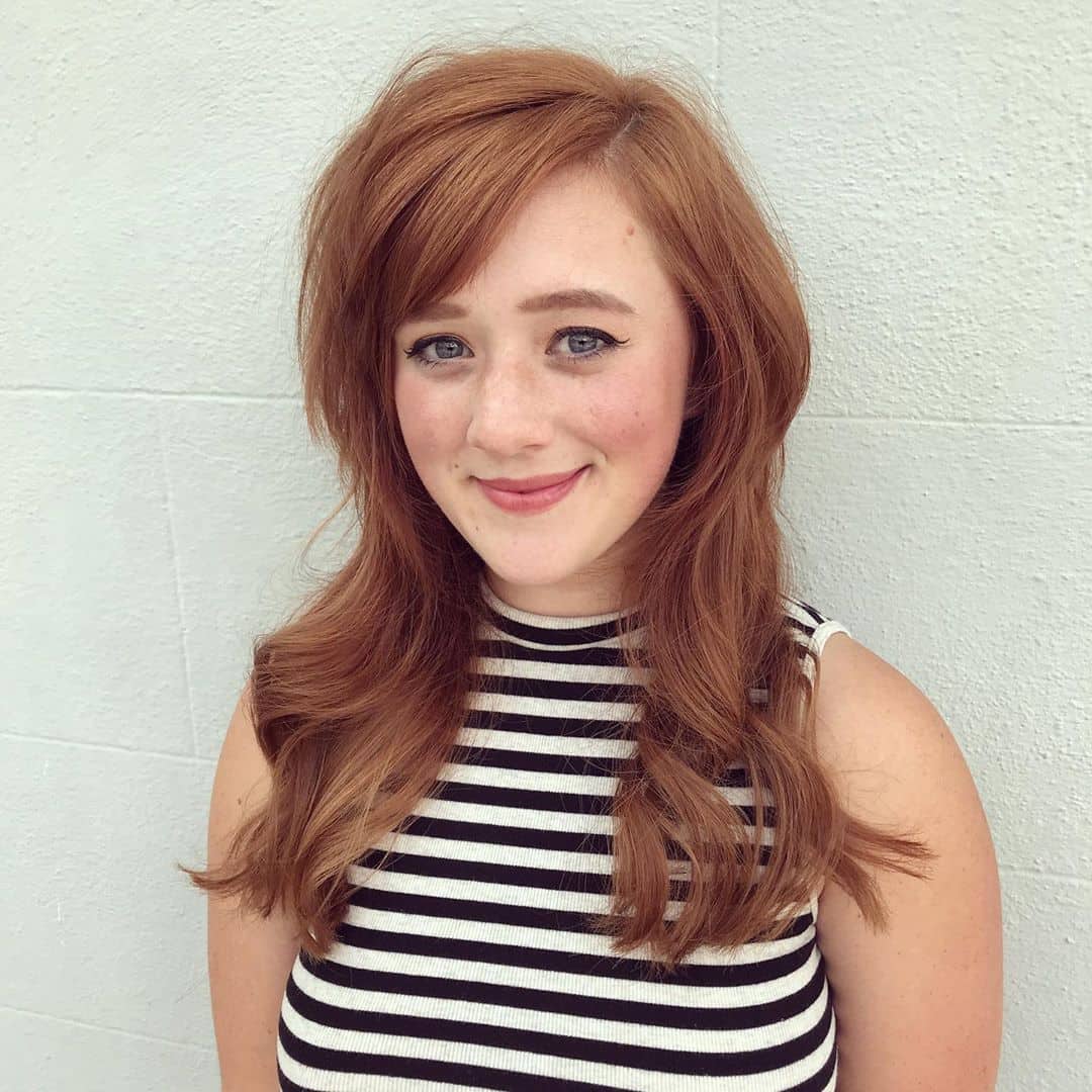 Long Hair With Bangs