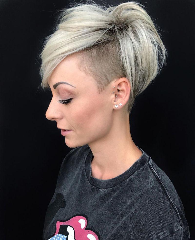 Pixie With Shaved Detail