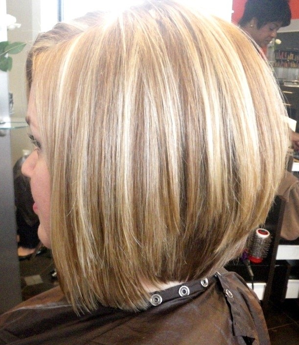 Stacked Medium Bob Haircut: Short Hair Trends