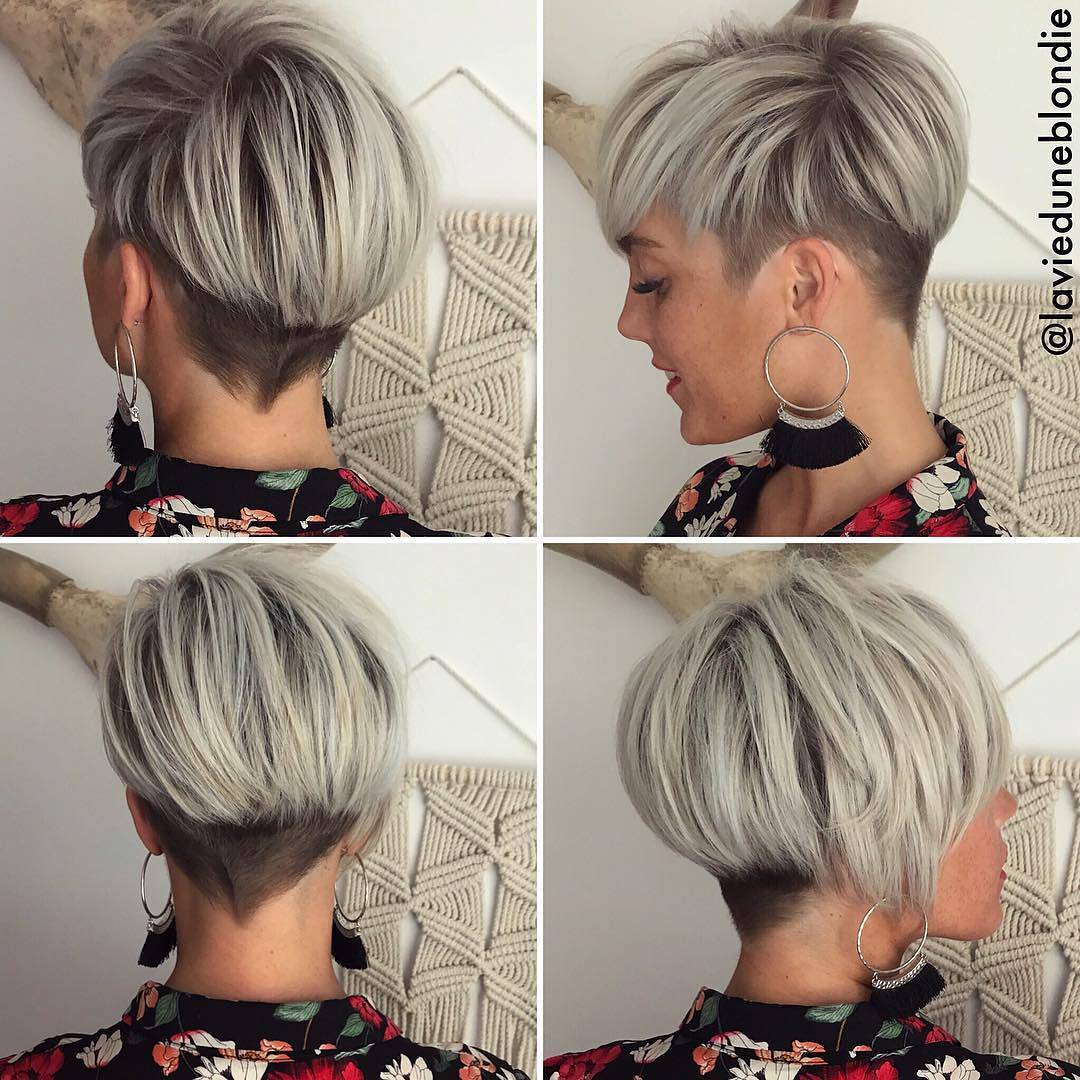 Cortes de pelo largos y elegantes de Pixie para mujeres - Diseños de peinados cortos