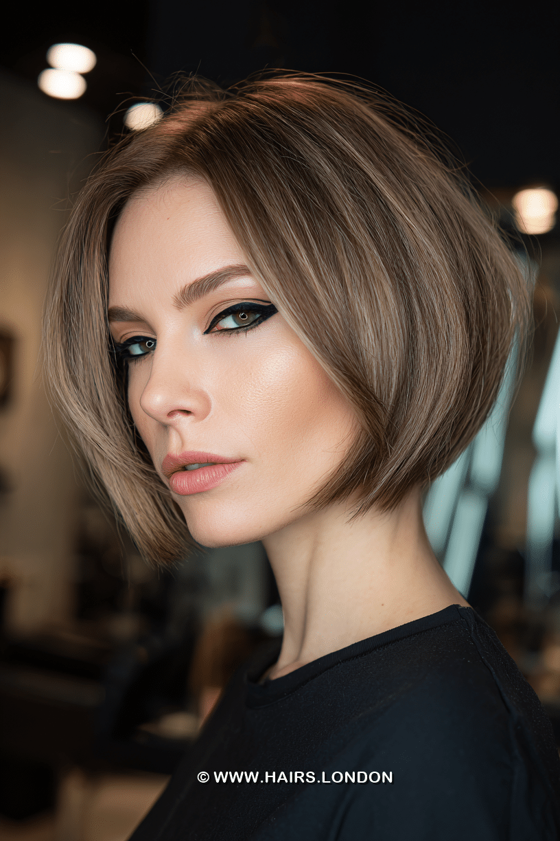 Smoky Beige Bronde Hair