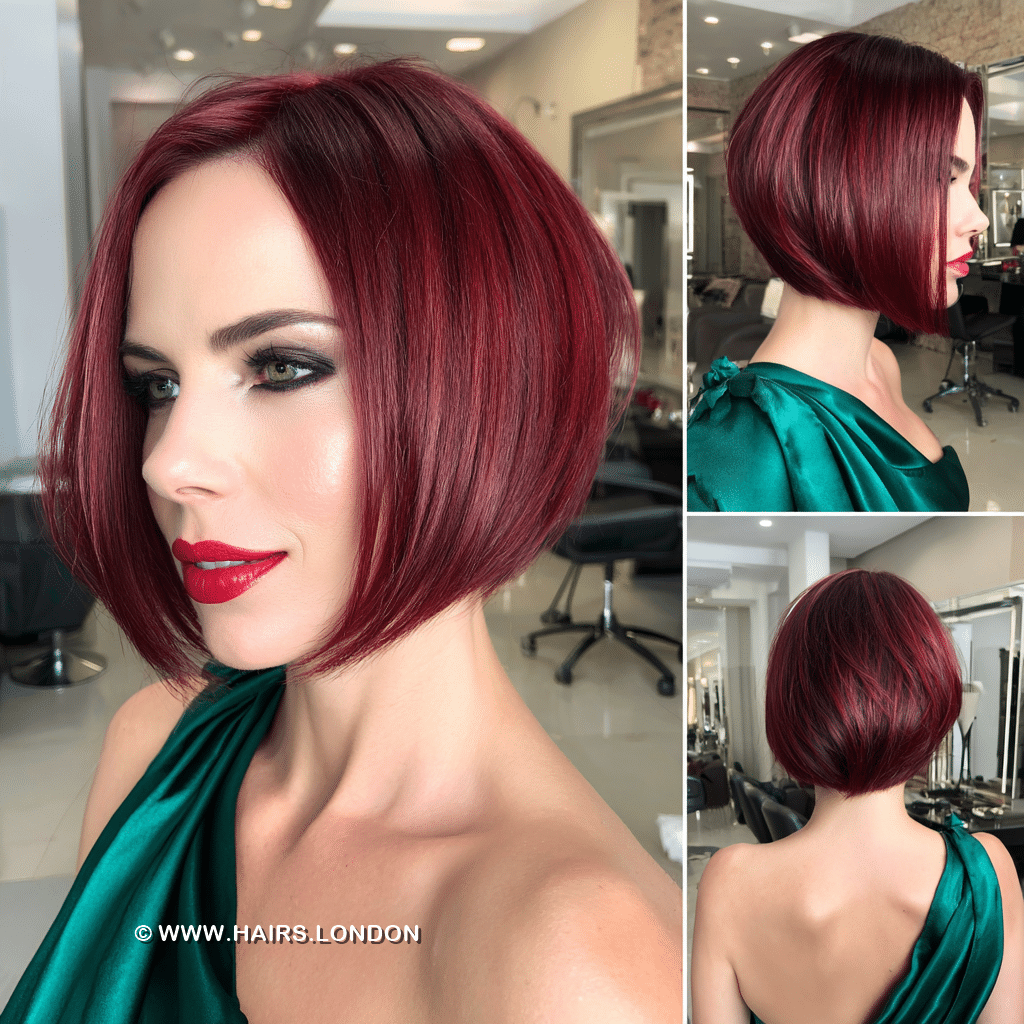 Ruby Red Radiance Hair