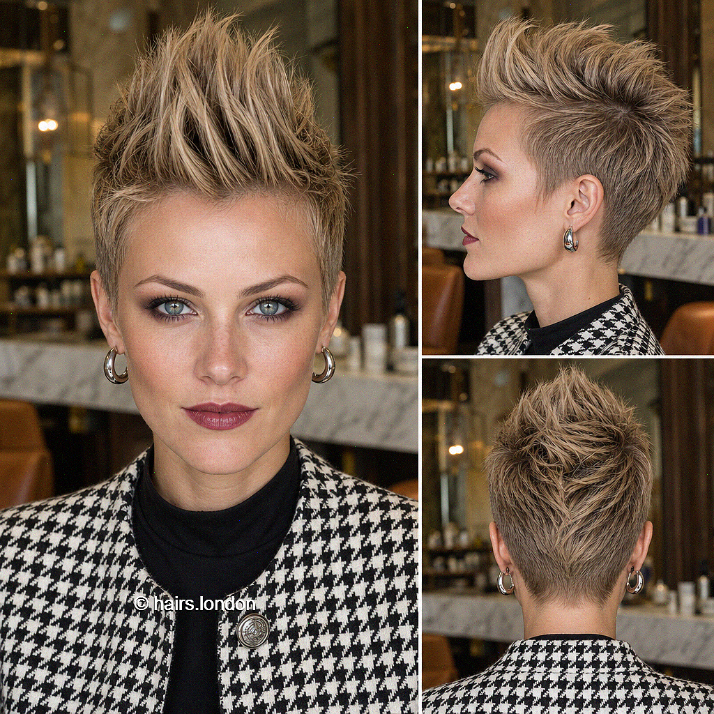 63 Stunning Pixie Haircuts for Women Who Love Bold Style Golden Beige Blonde Hair