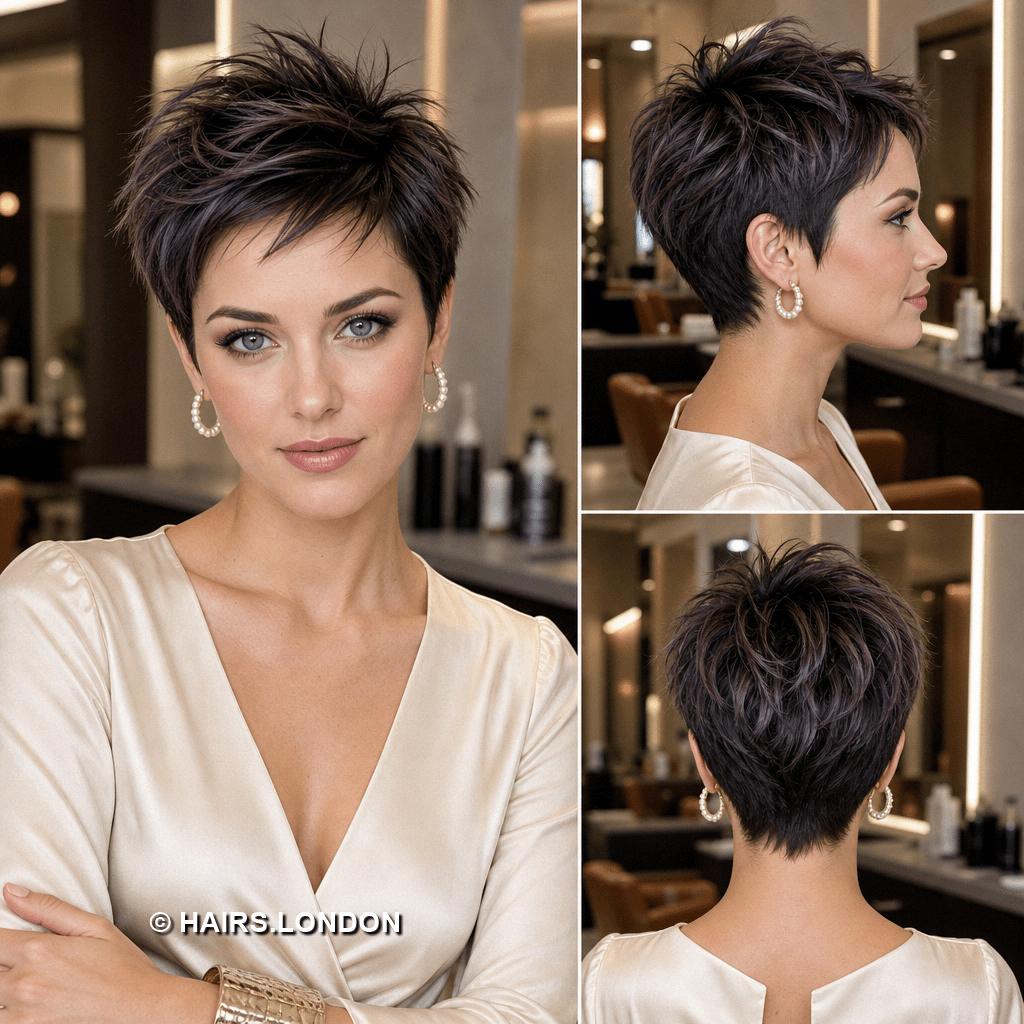 63 Stunning Pixie Haircuts for Women Who Love Bold Style Black Cherry Auburn Hair
