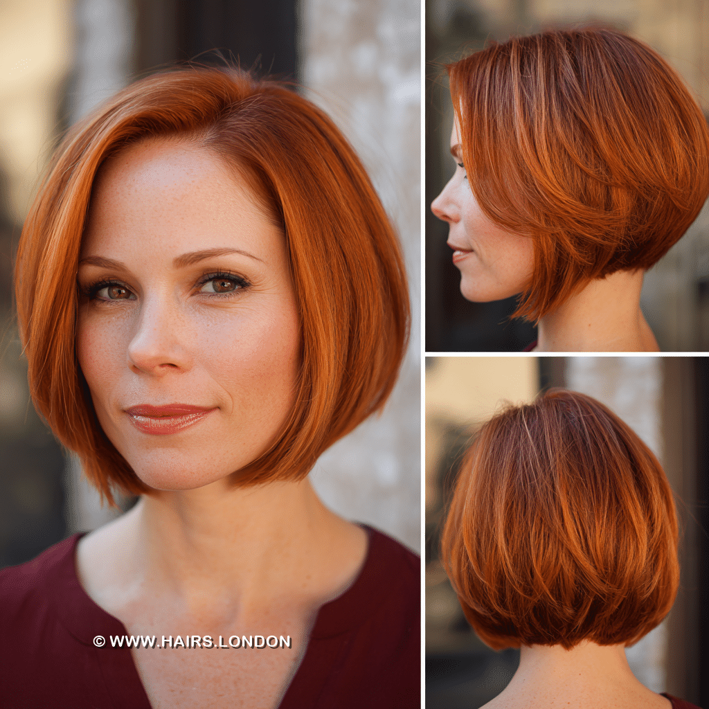 Vibrant Copper Ginger Hair