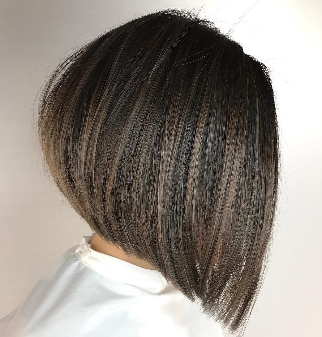 A-Line Bob For Straight Hair