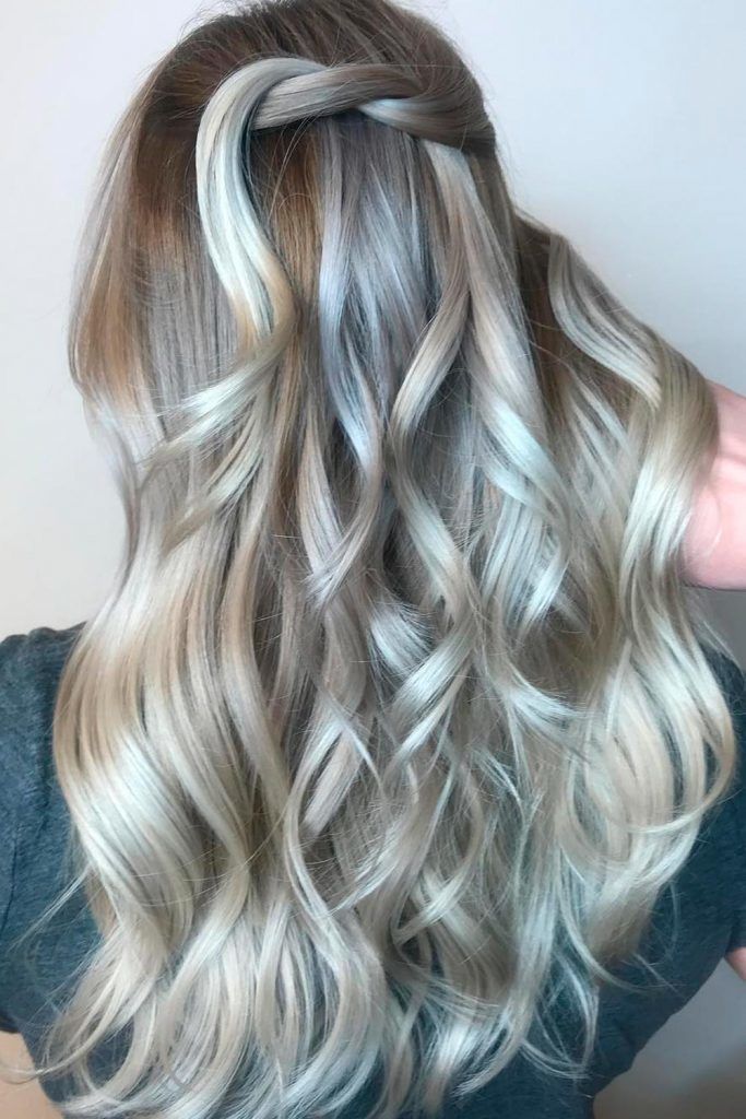 Ash Blonde Highlights