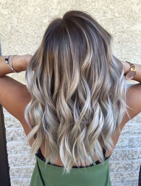 Ash Blonde Highlights