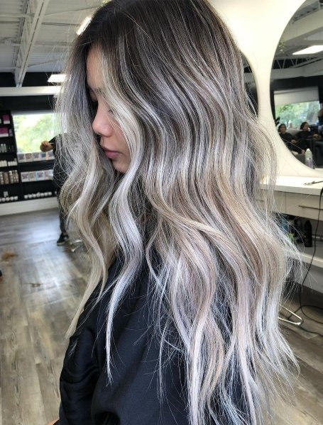 Ash Blonde On Asian Hair