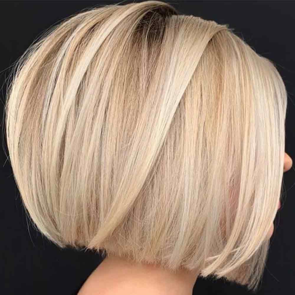 Bleached Medium Bob