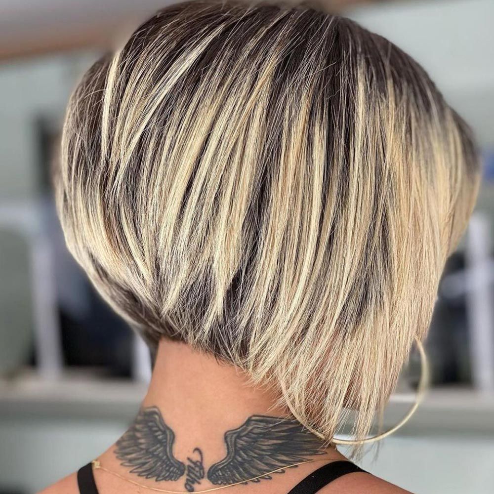 Blonde Balayage Bob Style