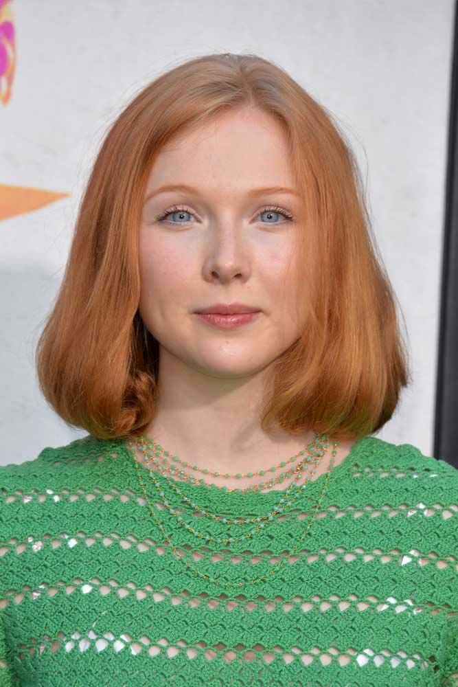 Bob contundente con puntas curvas #bobhaircut #haircuts
