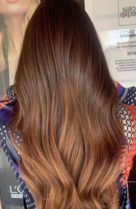 Caramel Cinnamon Hair Color