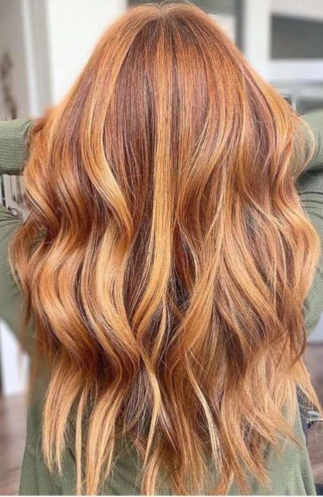 Caramel Red Hair Color
