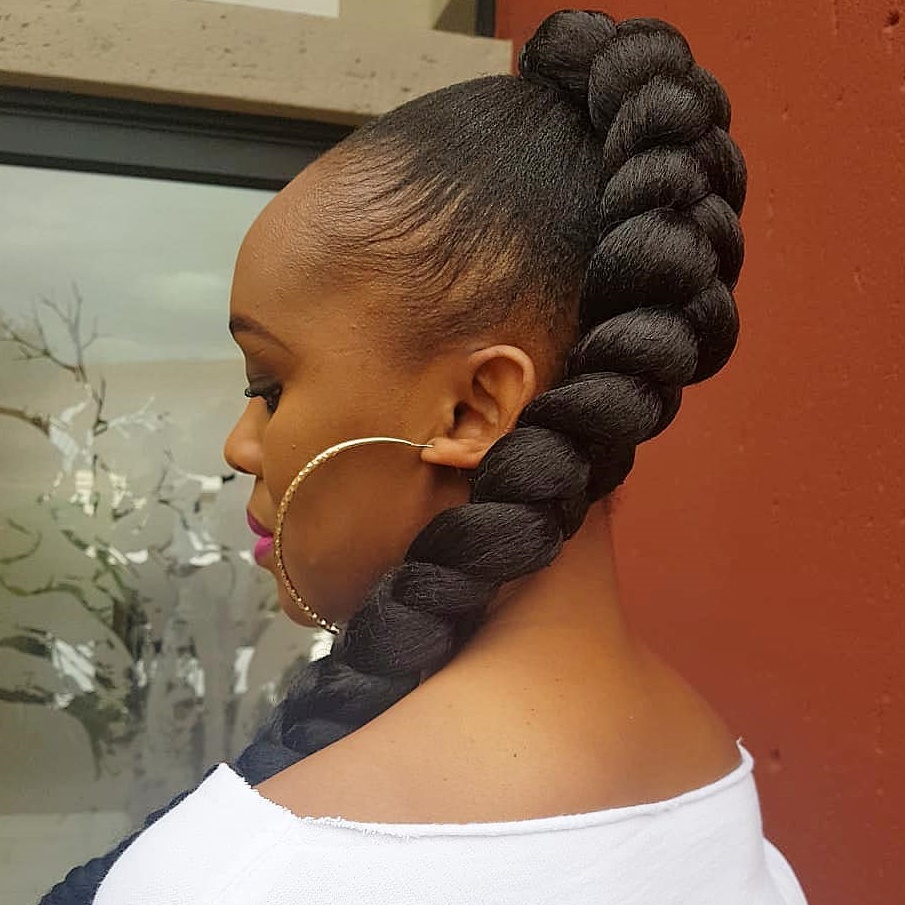 Clip-On Braided Ponytail