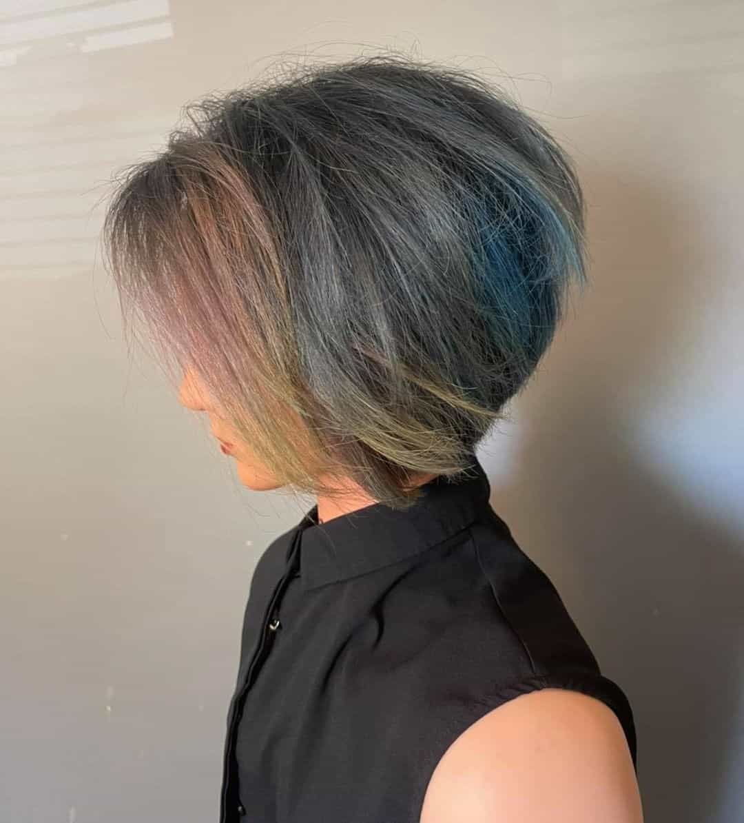 Colorful & Loud Color Bob Hair