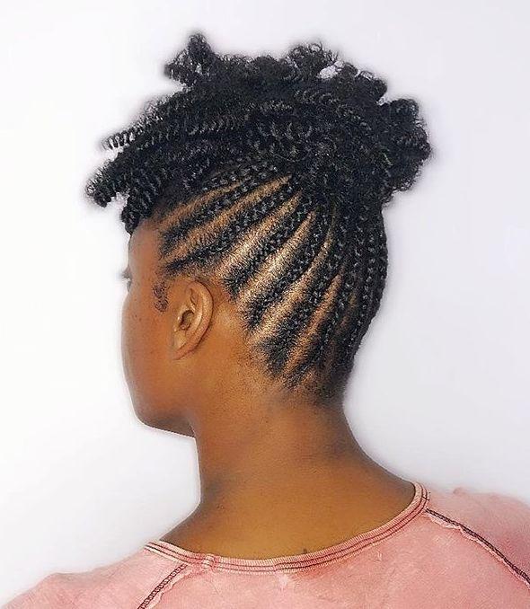 Cornrows And Crochet Braids For Short Hair