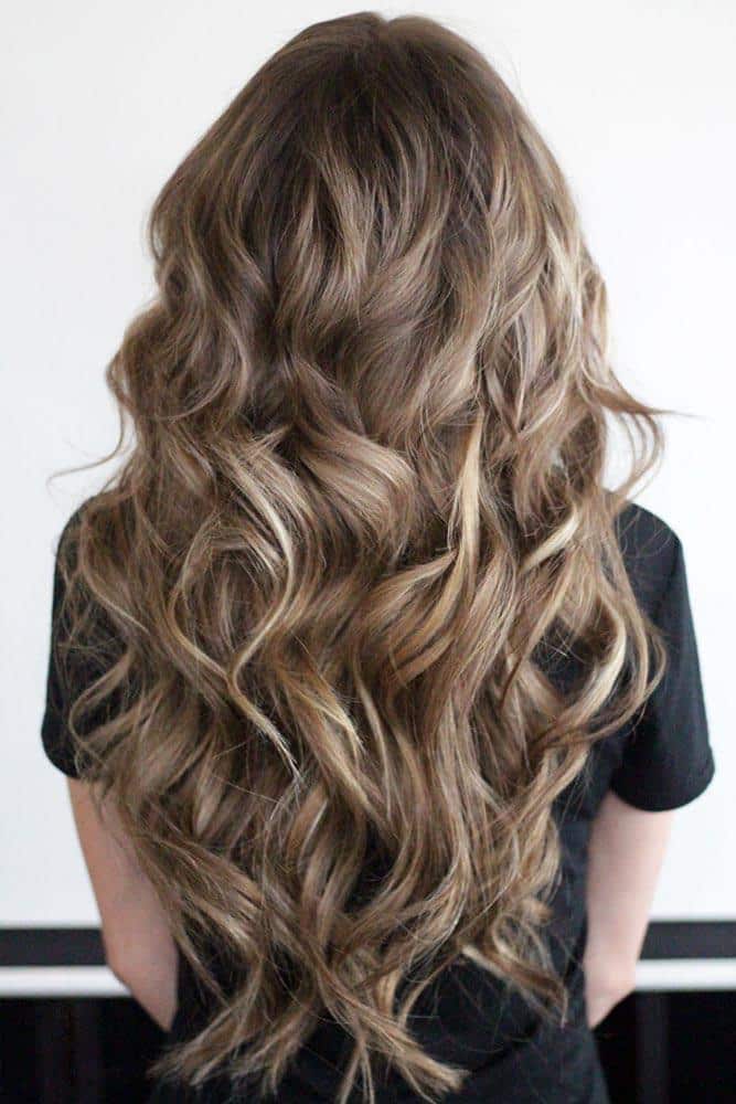 Curly Dark Blonde Hair picture1