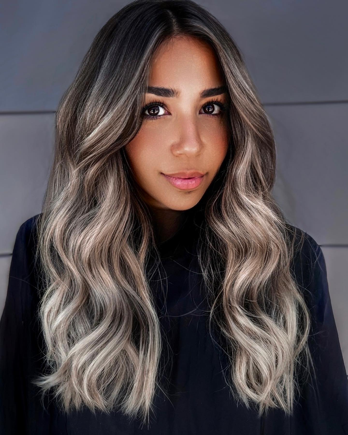 Dark Ash Blonde Hair Color on Long Hair