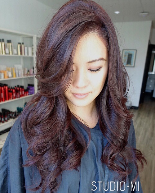 Dark Brown Hair Color Idea