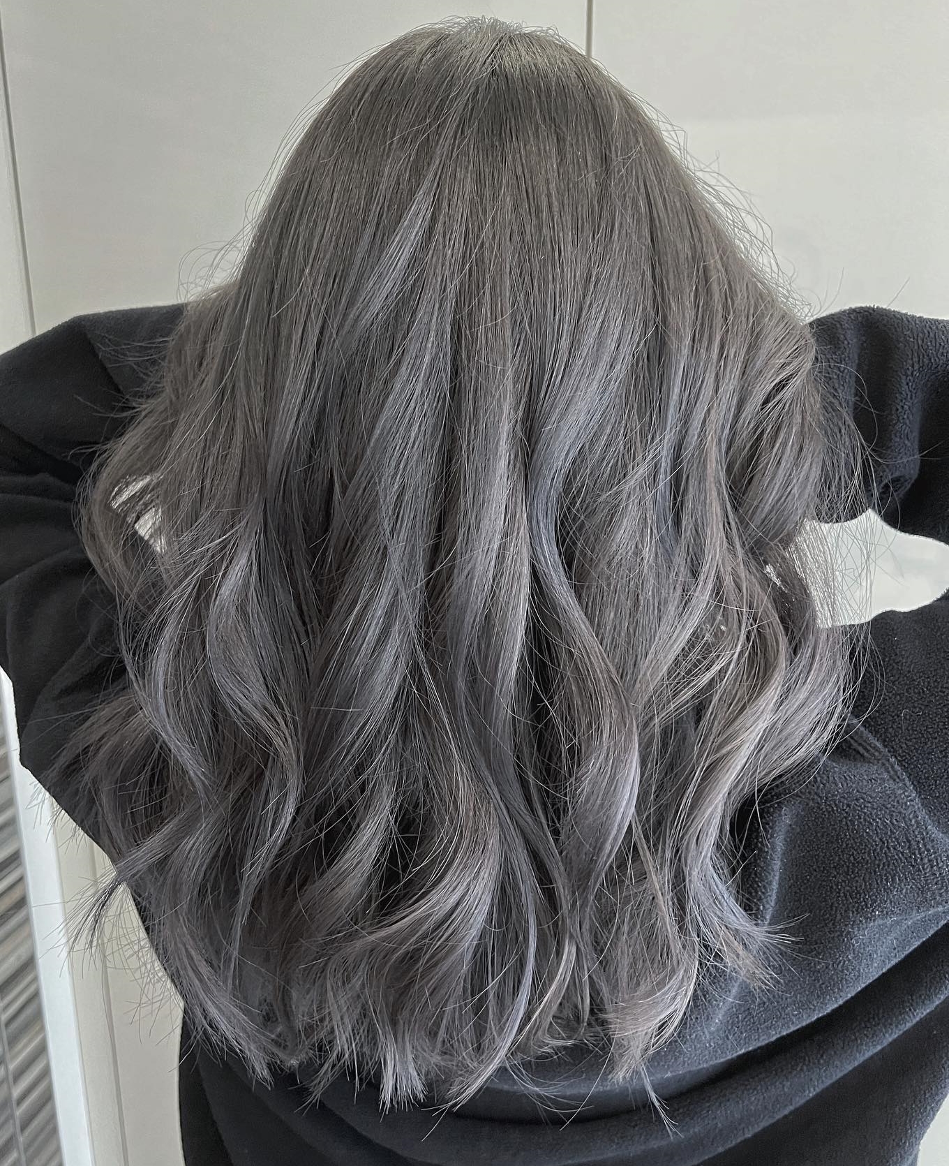 Dark Gray Ombre Hair Color