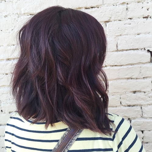 Dark Mahogany Hair