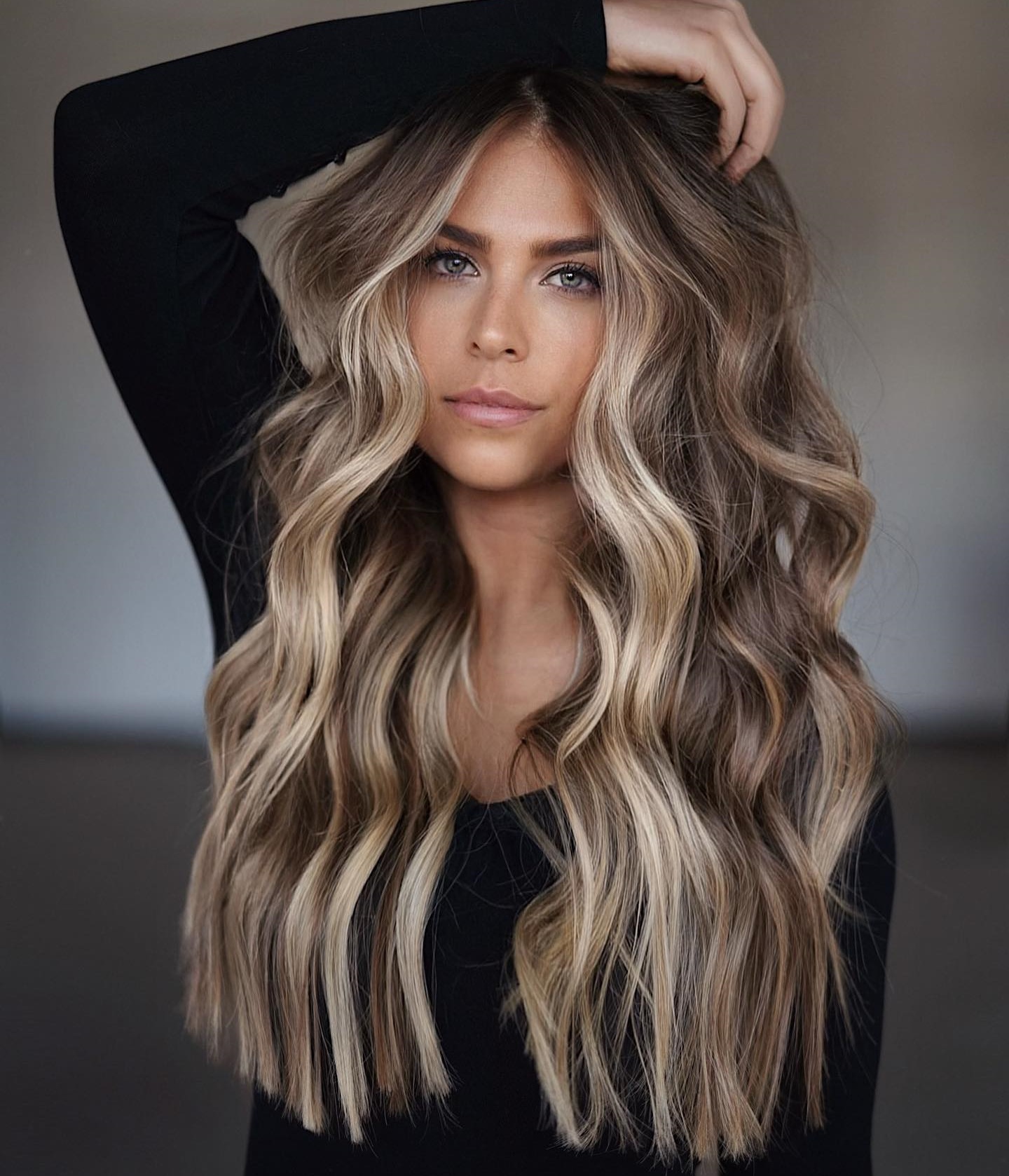 Dirty Blonde Hair Color On Long Wavy Hair