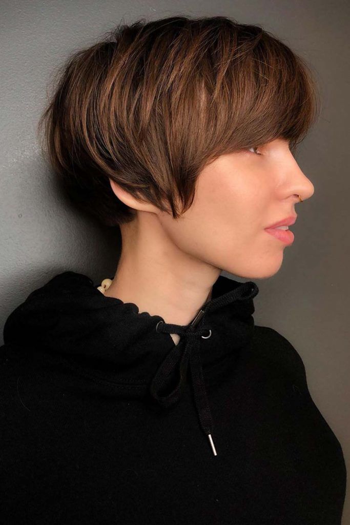 Layered Choppy Pixie #pixie #pixiecut