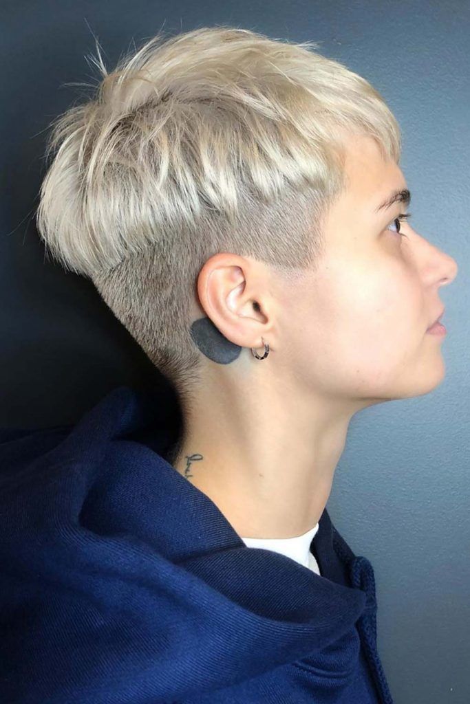 Tazón Pixie en capas #pixie #pixiecut