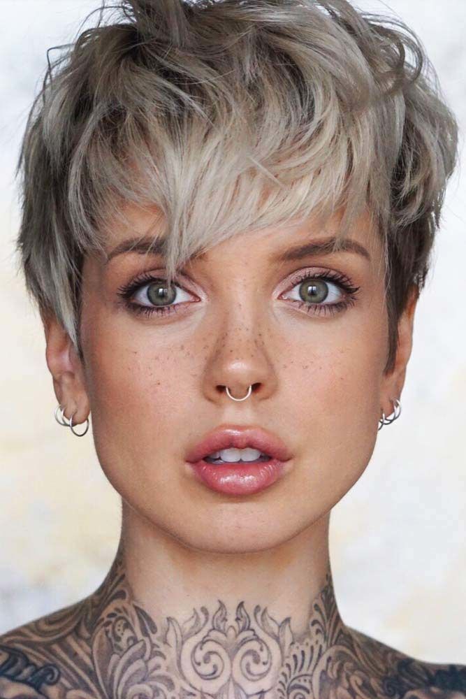 Deja tu flequillo largo #pixiecut #haircuts