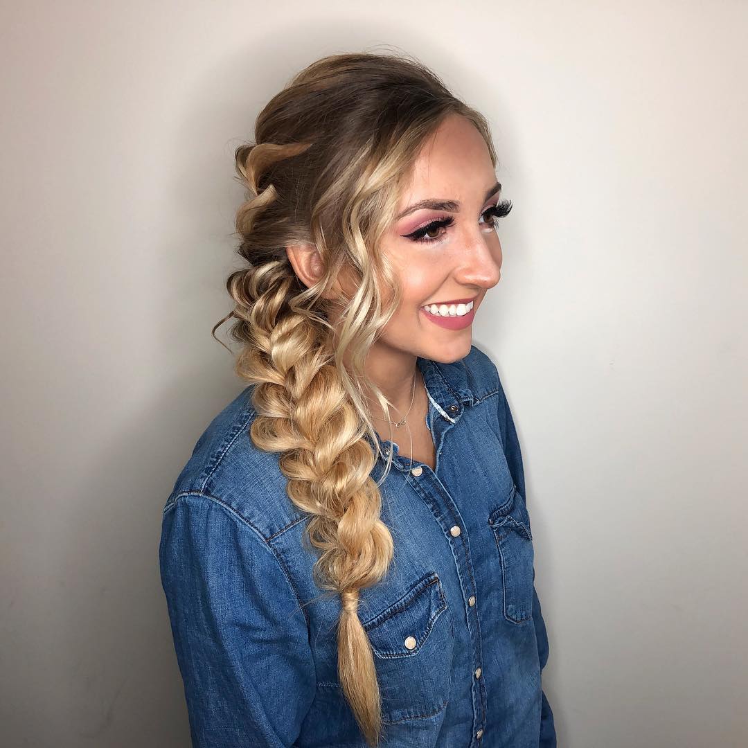 Long Lacy Side Braid