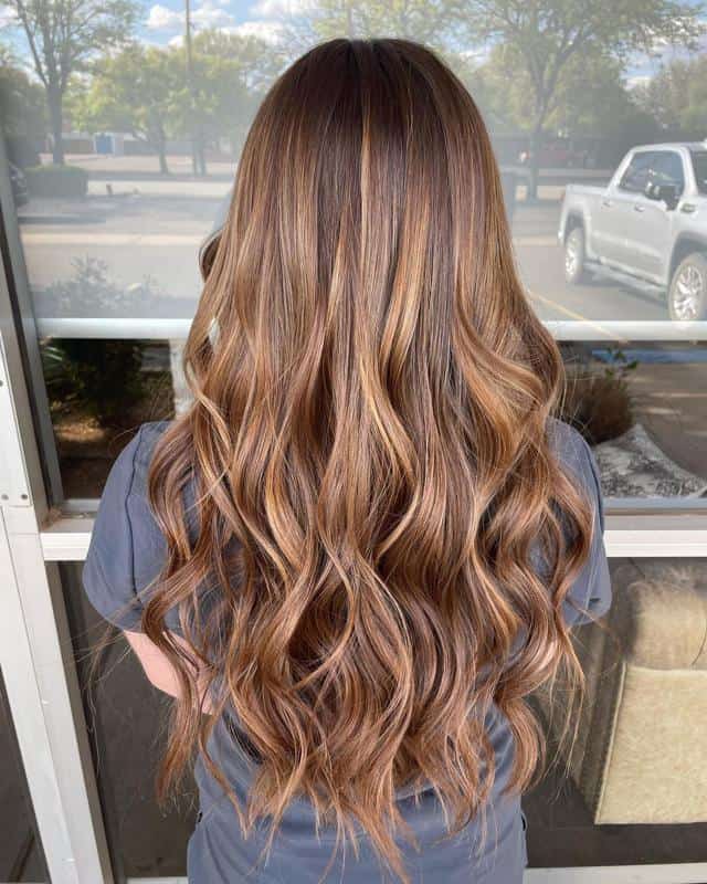 Long Layered Balayage Hair 1