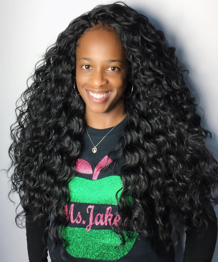 Long Weave Hair With Waves