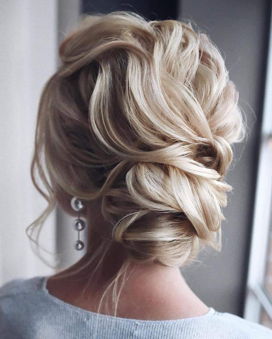 Low Messy Textured Bun