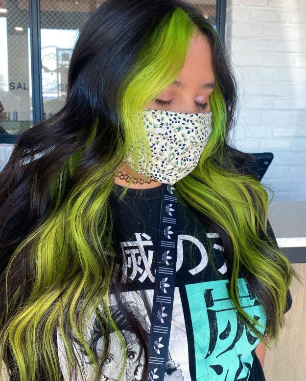 Neon Green Hair Dye