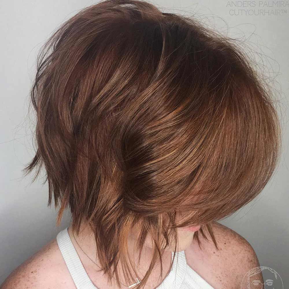 Peek-A-Boo Layered Bob